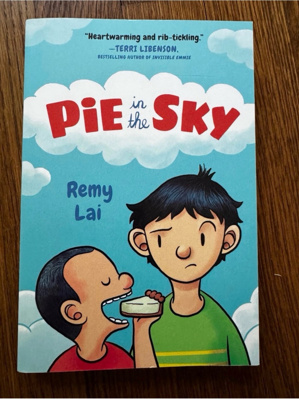Pie in the Sky by - Blue & Green Children's Hardback Book